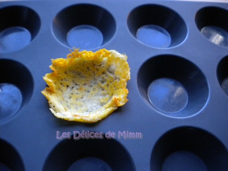 Comment faire des corolles en tuile de parmesan 7