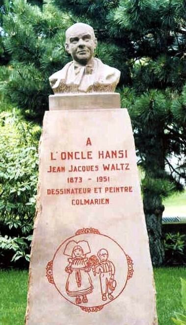 Hansi statue colmart