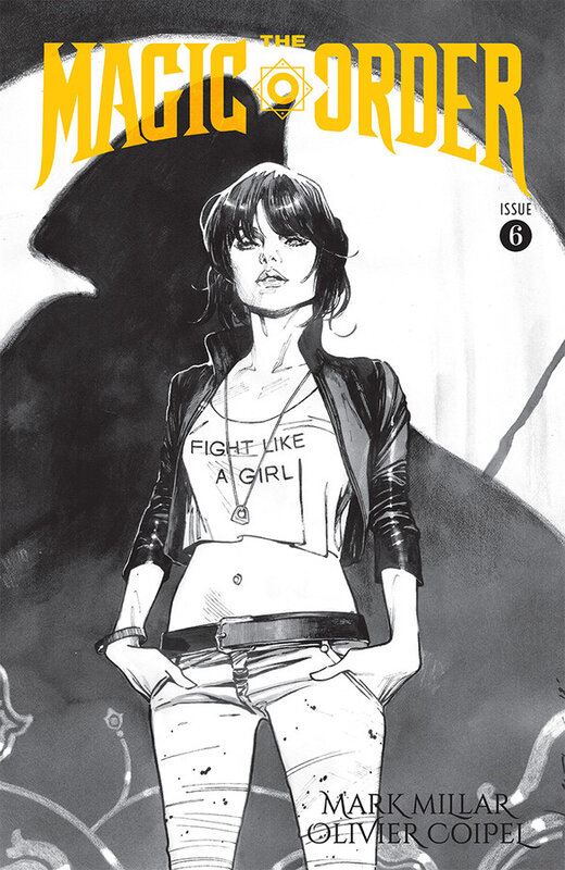 image the magic order 06 coipel b&w variant