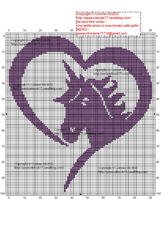 Coeur licorne mono violet_Page_1