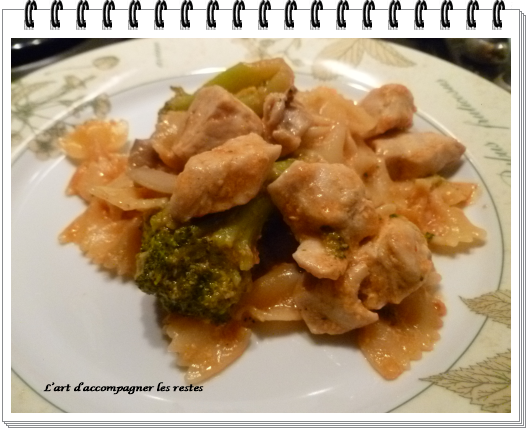 one pot pâtes poulet brocolis2