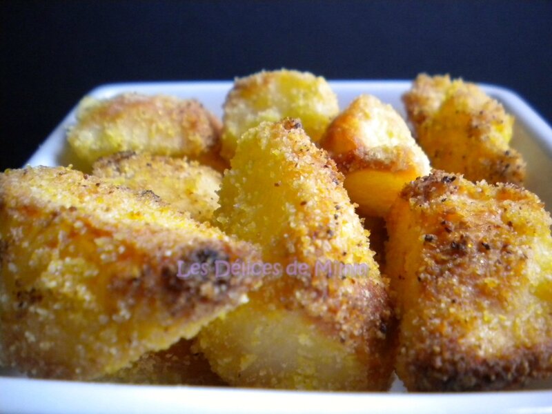Pommes de terre en robe de polenta 4