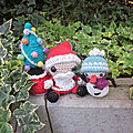 <b>Test</b> crochet - Père Noel et ses copains...