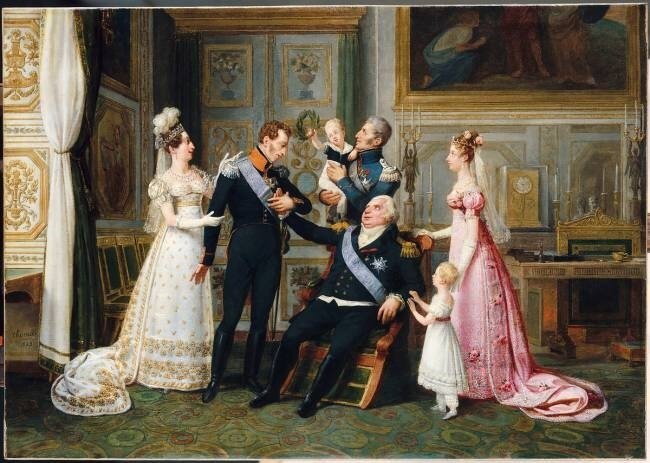 louis_xviii_en famille