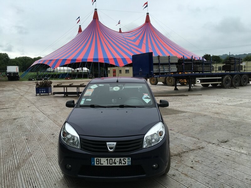 Glastonbury festival 2016 arrivée John Peel Stage