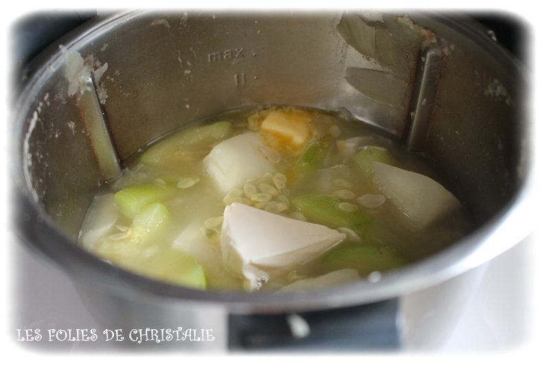 Velouté pâtisson courgettes 1