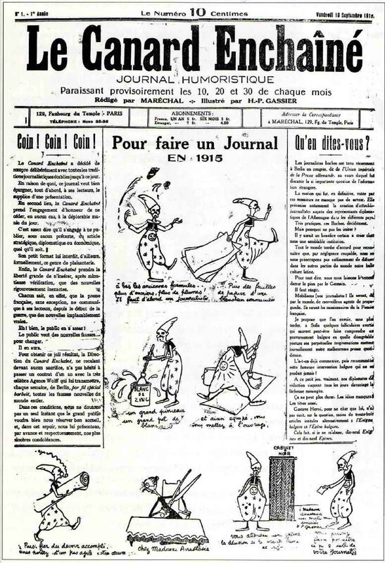 Le canard enchainé