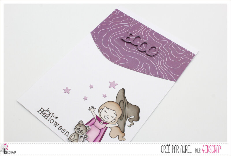 190720 - Carte Joyeux Halloween - AP A20 - J1 #3_4enscrap