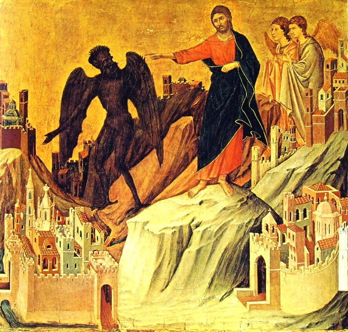 Le diable tente Jésus