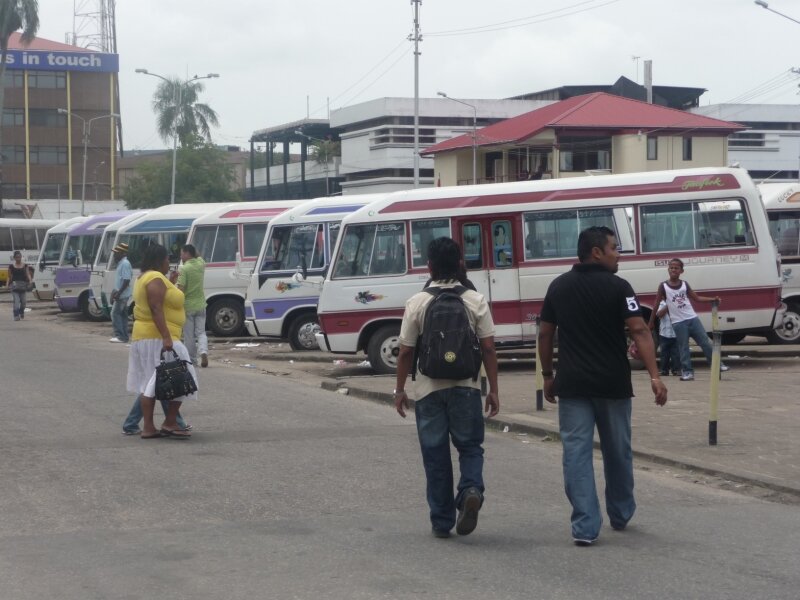 Centre-ville, les bus locaux