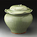 Yuan dynasty 'Longquan' Celadon Ceramics sold at Sotheby's New York, 18 March 2008