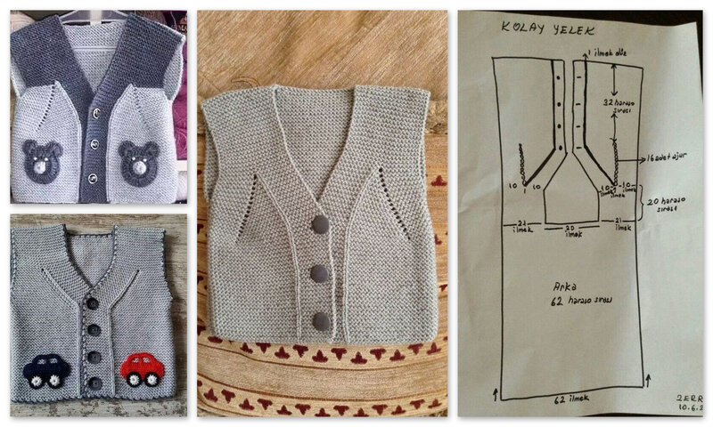 idées pour faire gilet