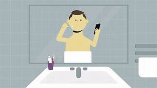 téléphone salle de bain