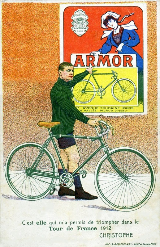 CPA Tour de France 1912 Christophe Armor