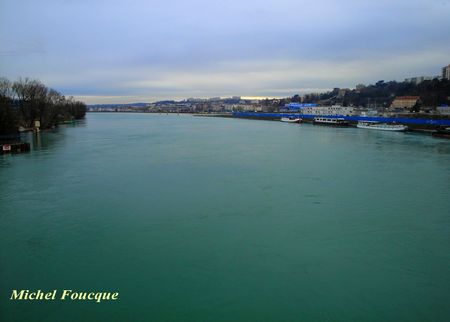 11) la rencontre du Rhône et de la Saône
