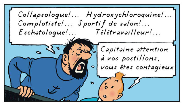 Tintin_Covid_ConfinementHaddock