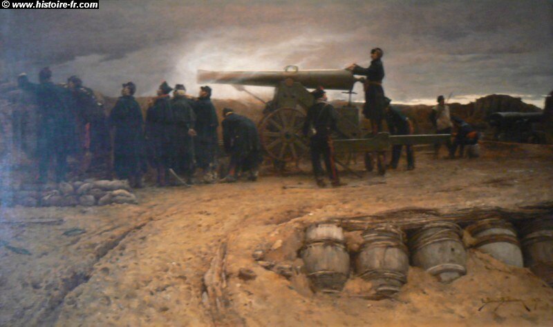 Berne-Bellecour, Un coup de canon 1872
