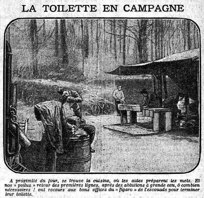 La toilette de campagne