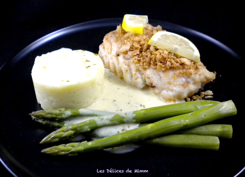 Dos de cabillaud en crumble de panko 5