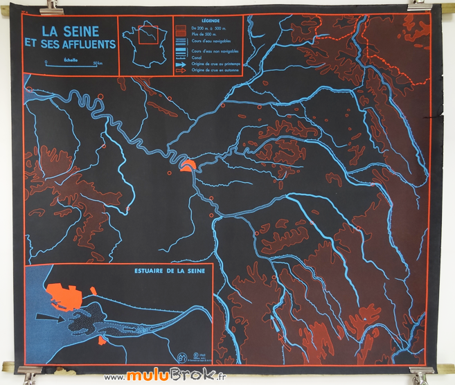 CARTE-SCOLAIRE-NOIRE-MDI-Seine-Affluents-6-muluBrok-Vintage