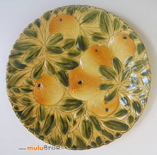Plat-SARREGUEMINES-Barbotine-Orange-1-mulubrok