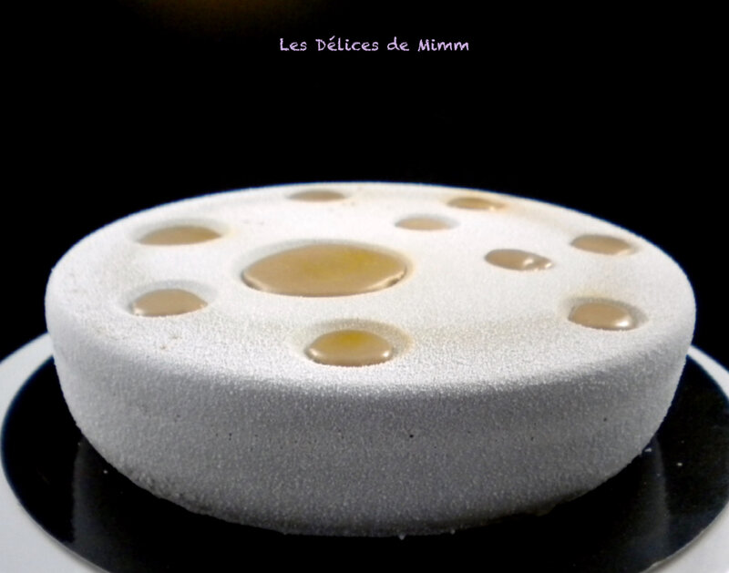 Entremets Praliné citron 6