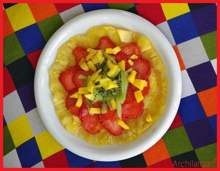 Carpaccio de fruits