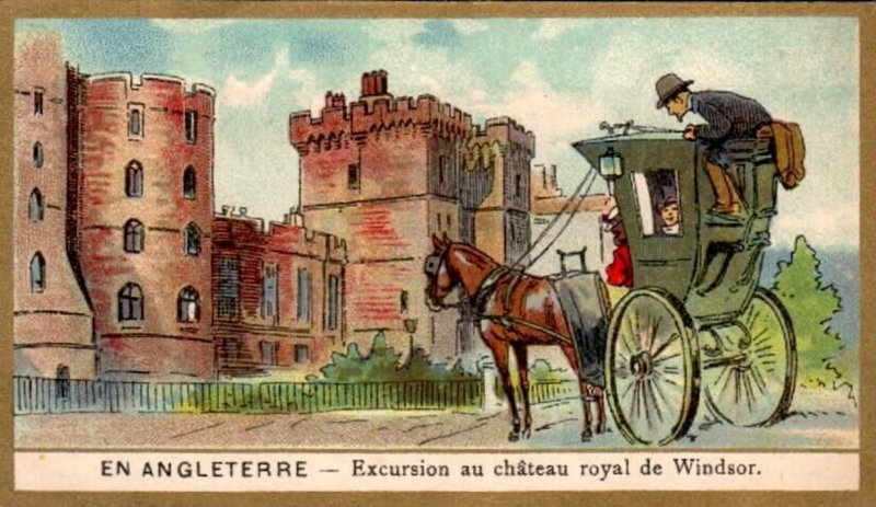 CPA Château de Windsor vers 1870 R