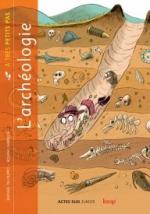 L'archéologie à très petits pas couv