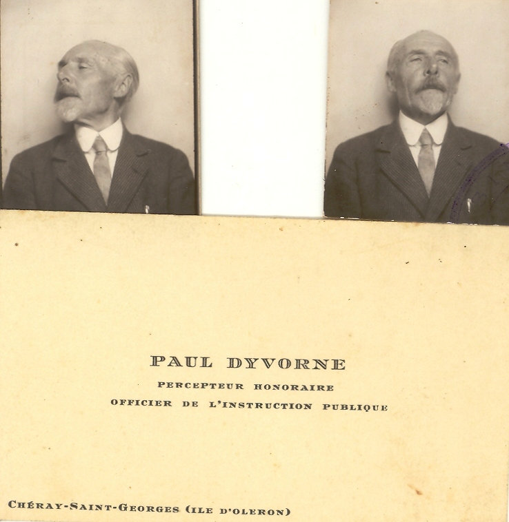 1940 Paul Dyvorne à Chéray