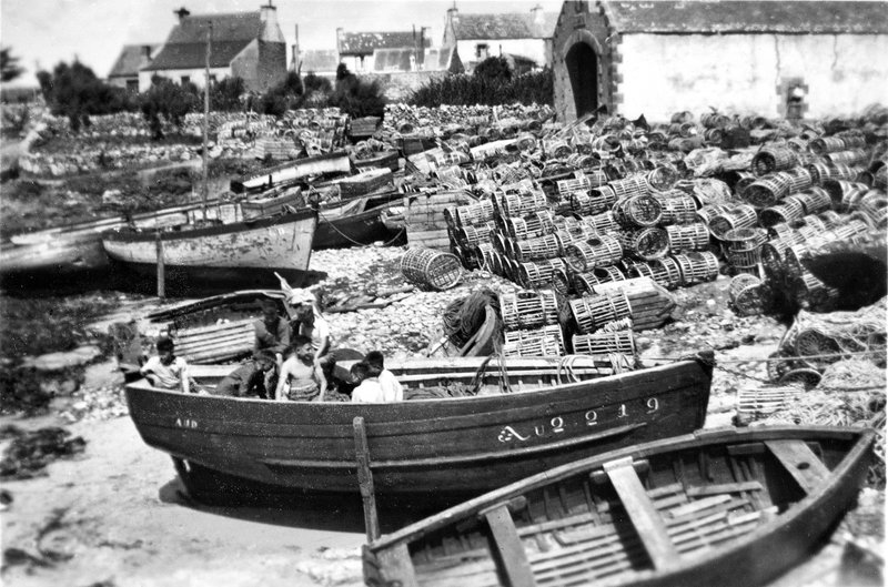 Ch39 - Le haut du port du Loch en aout 1948