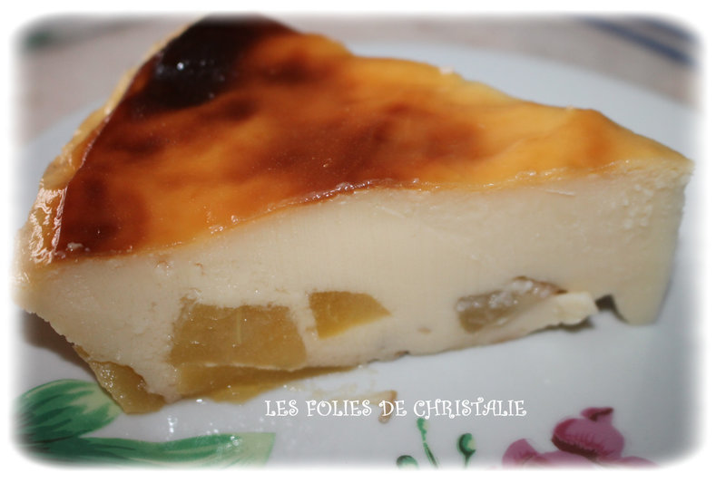 Flan poires 6