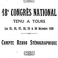 Congrès de Tours 1920 : y a-t-il encore des <b>communistes</b> dans la salle ?