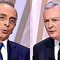 Le débat Éric Zemmour vs <b>Bruno</b> Le <b>Maire</b> : victoire de la raison !