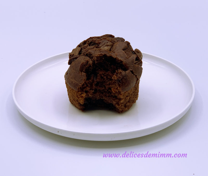 Muffins moelleux aux 2 chocolats 6