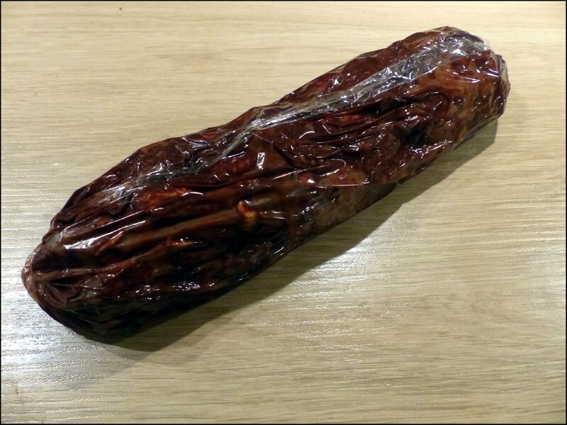 saucisson chocolat boudin