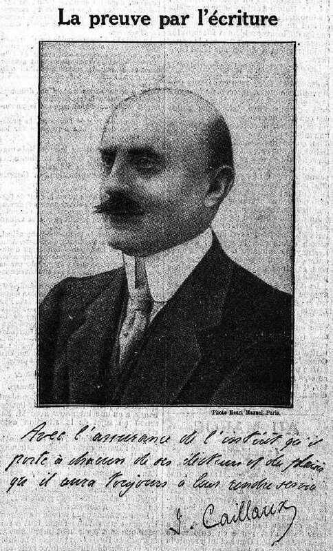 Caillaux figaro 13 03 1914