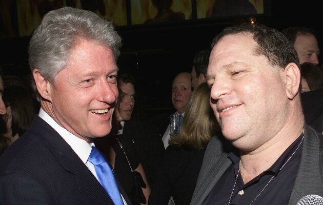 Harvey Weinstein with Bill Clinton 1990's