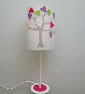 lampe arbre à coeurs