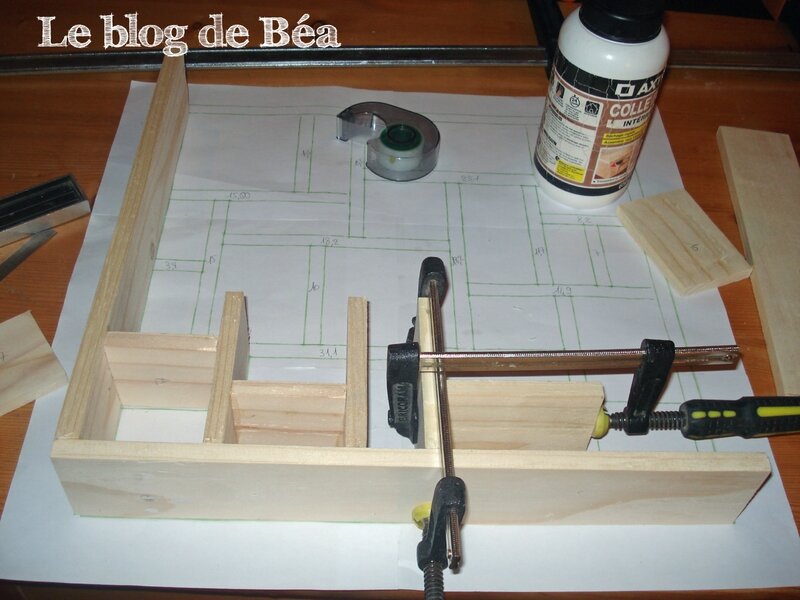 DIY calendrier de l'Avent en bois de palette et carton de récupération