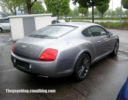 Bentley continental GT speed 6 coupé de 2013 (Offenbourg) 02