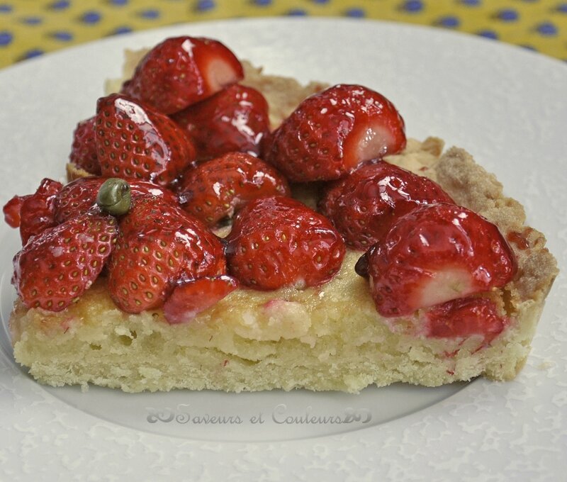 Tarte fraise portion