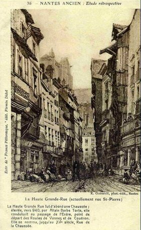 Ancien Nantes - La Haute Grande-Rue