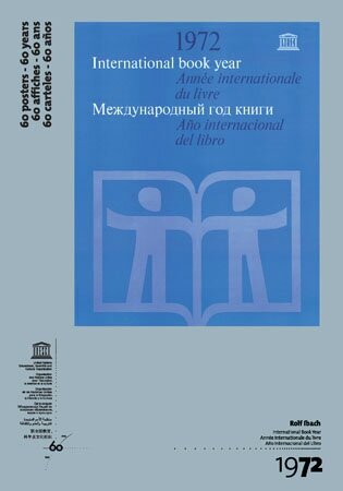 Affiche Rolf Ibach Unesco 1972