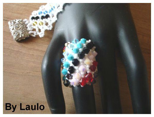 bague multicolore