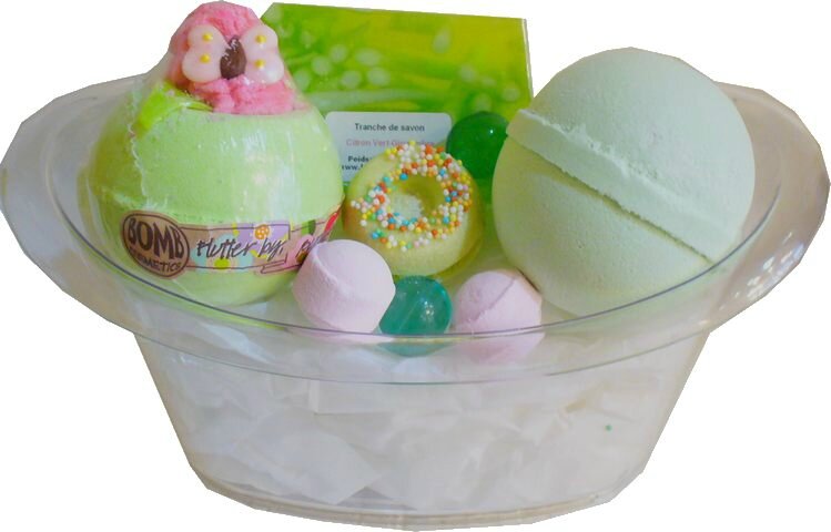 Coffret Baignoire Sorbet Citron