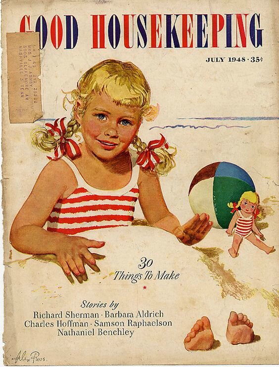 juillet good housekeeping july 1948