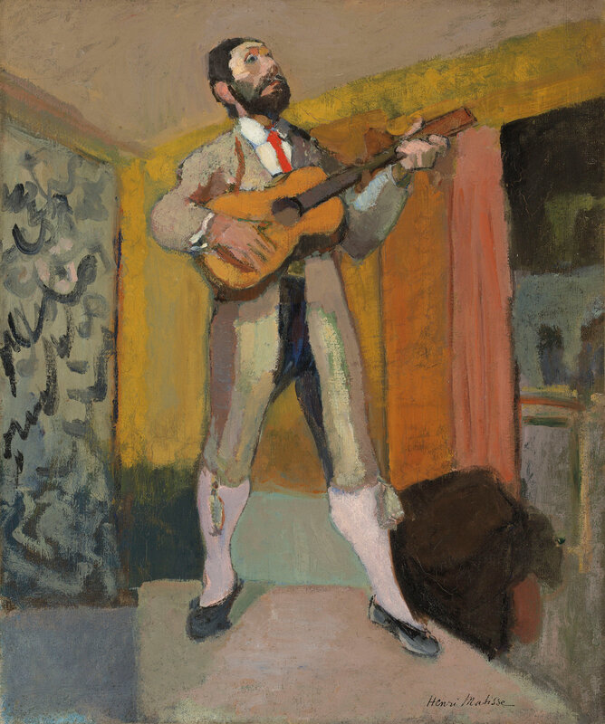 Henri Matisse (1869-1954), Le guitariste debout,