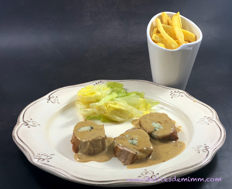 Filet mignon au roquefort 5