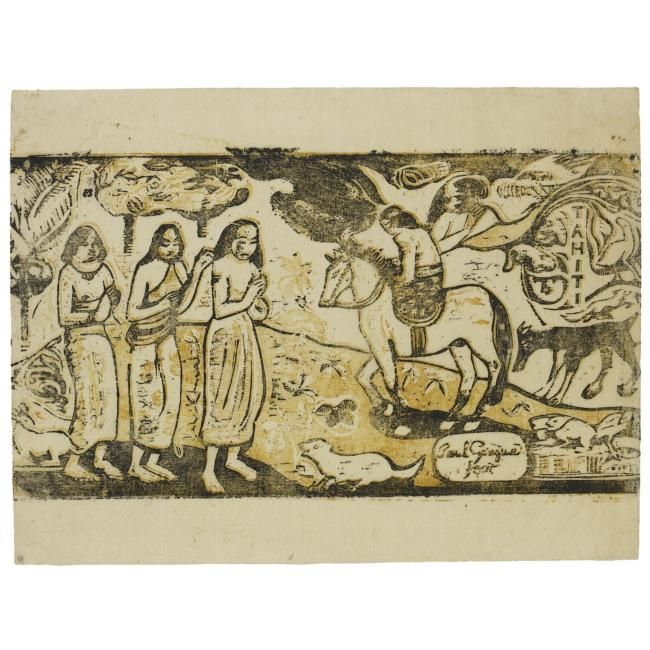 Record for Any Paul Gauguin Print Sold at Auction Record for Any Paul Gauguin Print Sold at Auction
